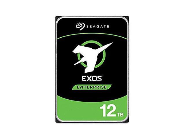 Seagate Exos 12TB Internal Hard Drive Enterprise HDD - 3.5 Inch 6Gb/s 128MB  Cache for Enterprise, Data Center - Frustration Free Packaging 