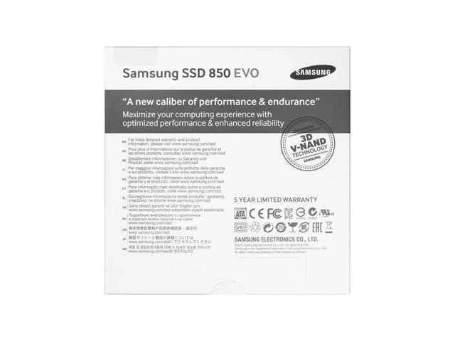 Samsung 850 EVO 250GB 2.5-Inch SATA III Internal SSD MZ-75E250B/AM