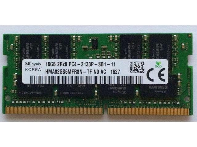 HYNIX 16GB 2Rx8 PC4 2133P DDR4 17000 SODIMM ALIENWARE DELL LAPTOP MEMORY HMA82GS6MFR8N TF 