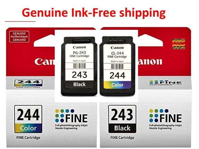 Genuine Canon Pg 243 Cl 244 Ink Cartridges For Tr45 2522 2525 31 Printer New Newegg Com