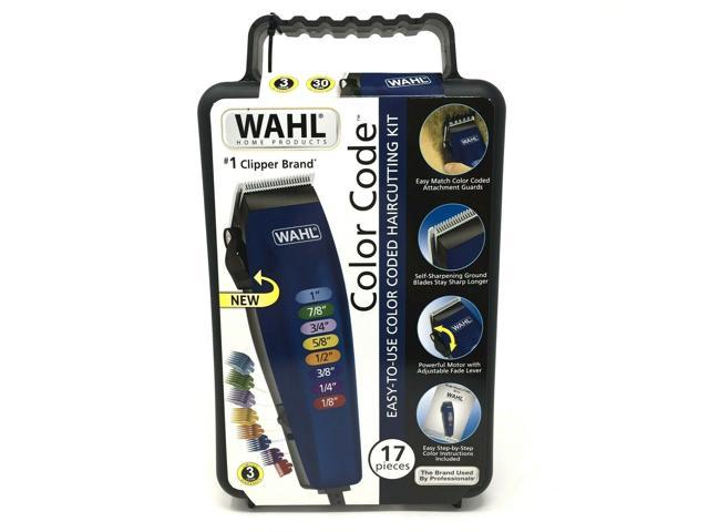 wahl color code 17 piece