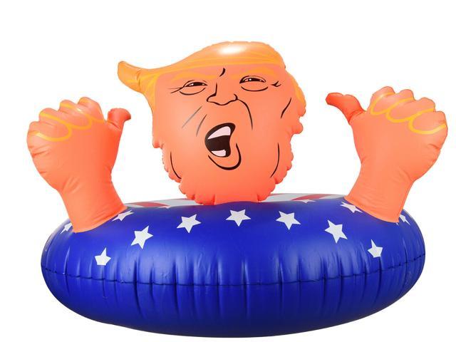 Donald Trump Swimming Floats Fun Inflatable Pool Raft Float Beach Party Gag Toy 