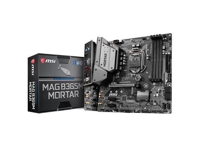 MSI MAG B365M MORTAR LGA 1151 Intel B365 SATA 6Gb/s Micro ATX Intel  Motherboard