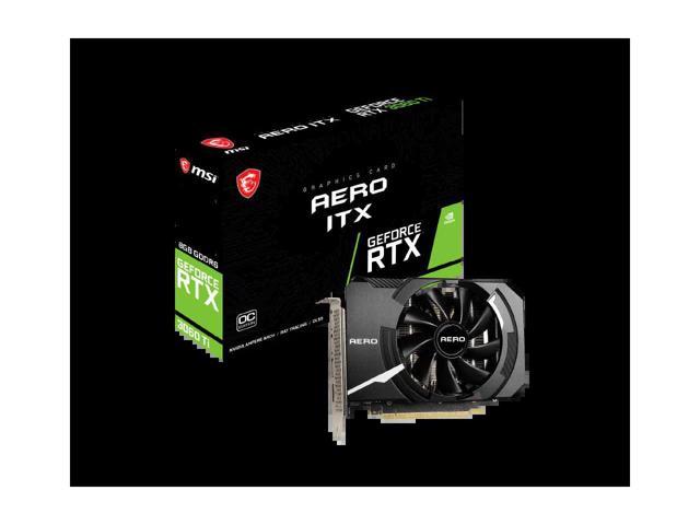 MSI GeForce RTX™ 3060 Ti AERO ITX 8G OC LHR Video Card 