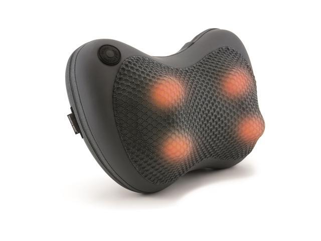 Sharper Image Shiatsu Massage Pillow With Heat Deep Tissue
