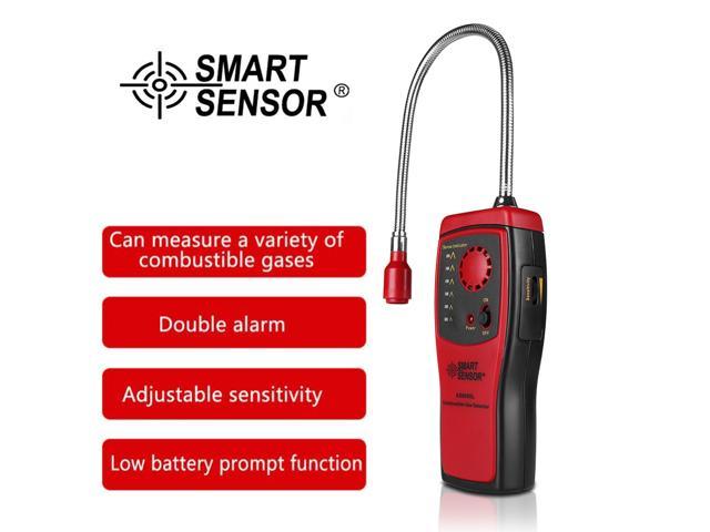 SMART SENSOR AS8800L Combustible Gas Detector Gas Leakage Determine Tester Tool 