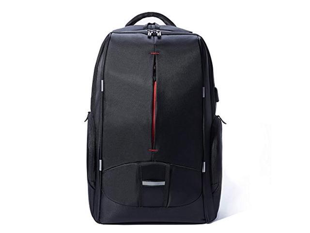 Travel Gaming Laptop Backpack 18 4 Inch With Usb Charge Port Waterproof Computer Bag Notebook Rucksack For Dell Asus Msi Hp Laptops Black