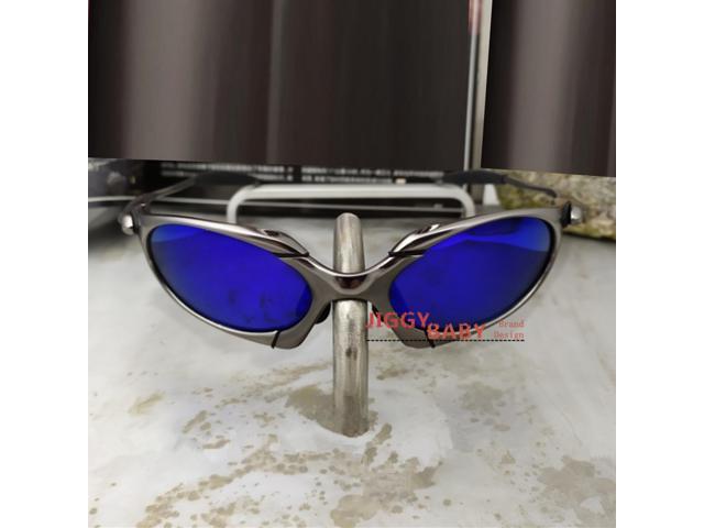 USA X-Romeo Metal Frame Sunglasses with UV400 Polarized Ruby Iridium Lenses 