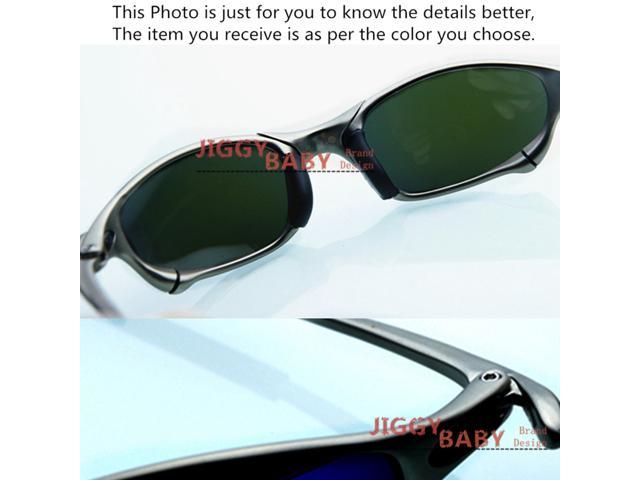 X-Metal Juliet Polarized Sunglasses Ruby Iridium Lens Alloy Frame UV400 Cyclops 