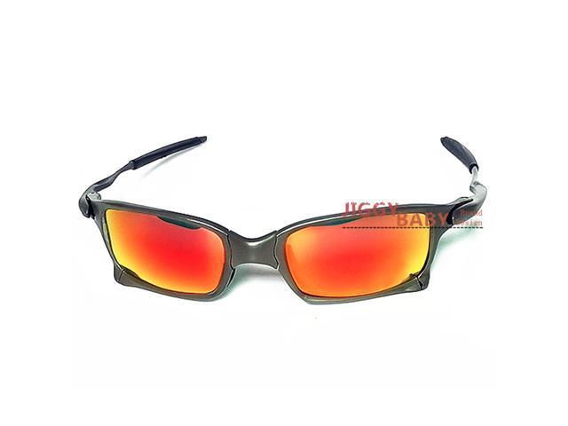 Polarized Iridium Square Glasses Madman Alloy Running Sunglasses Cycling Sport 