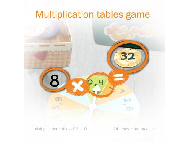 Say Cheese Math Board Game For Kids To Master Multiplication