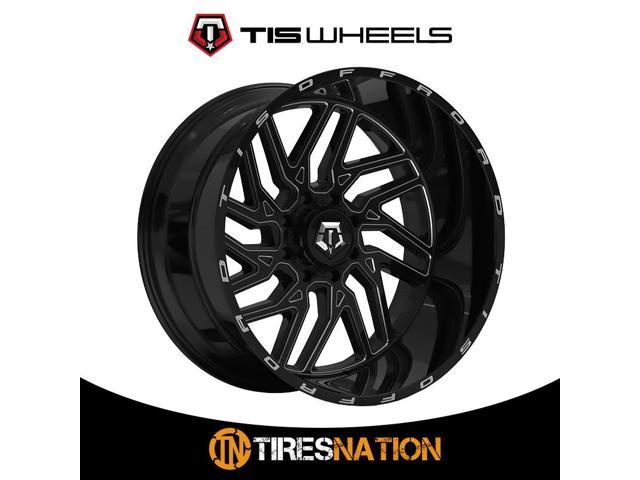 1 Tis 029 x10 8x170 125 Hub 25 Offset Black Wheel Rim Newegg Com