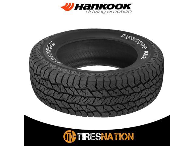 (1) New Hankook DYNAPRO AT2 RF11 245/75R16 111T OWL Tires