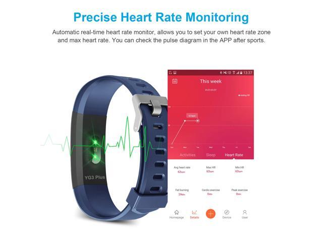 yg3 plus hr fitness tracker price