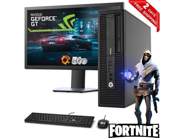Vlekkeloos hoesten weten Refurbished: Gaming HP 600 G1 SFF Computer Core i5 4th, 8GB Ram, 1TB HDD,  AMD RX 550, New 20" LCD, Keyboard and Mouse, Wi-Fi, Win10 Home Desktop PC -  Newegg.com