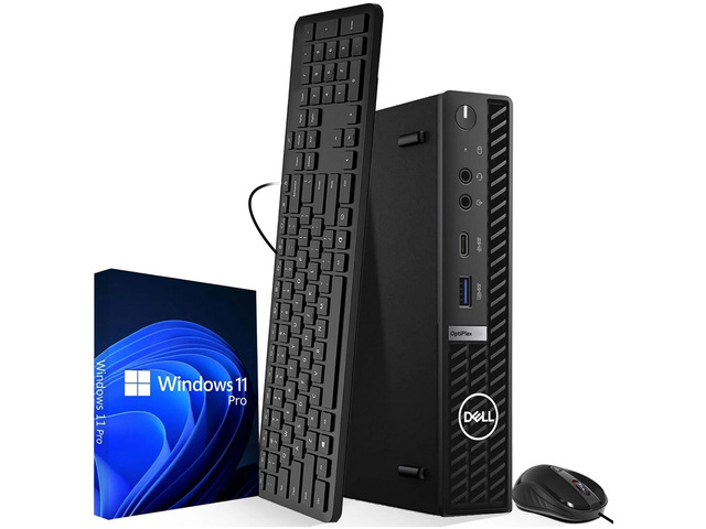Refurbished: Restored Dell OptiPlex 7080 Micro Desktop Computer Intel ...
