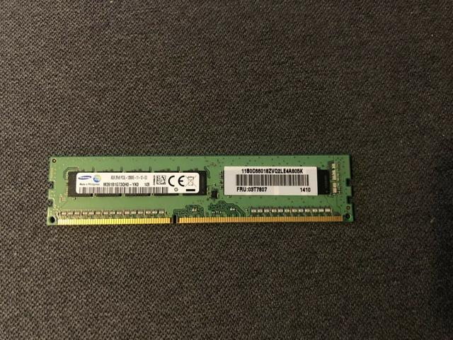 Samsung 8GB DDR3 1600 ECC UDIMM M391B1G73QH0-YK0 SuperMicro MEM-DR380L-SL02-EU16 