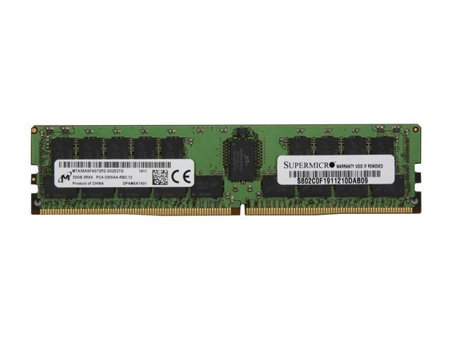 Micron RAM 32GB Replacement for Samsung M393A4K40DB3-CWE DDR4-3200 ECC RDIMM 2Rx4