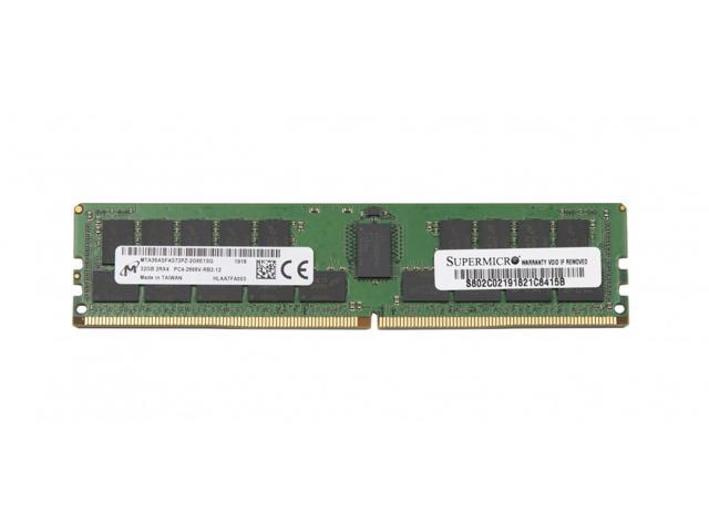 Supermicro Mta36asf4g72pz 2g6e1 32gb Sdram Ecc Registered Ddr4 2666 Pc4 Server Memory Model Mem Dr432l Cl03 Er26 Newegg Com