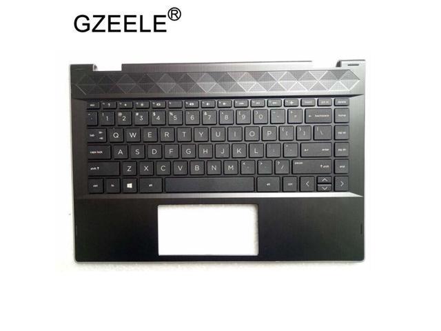 New For Hp Pavilion X360 14 Cd Palmrest Upper Case Keyboard Bezel Top Cover Us Keyboard Newegg Com