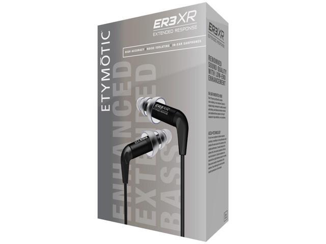 Etymotic Research ER3XR Extended Response In-Ear Headphones (Black)