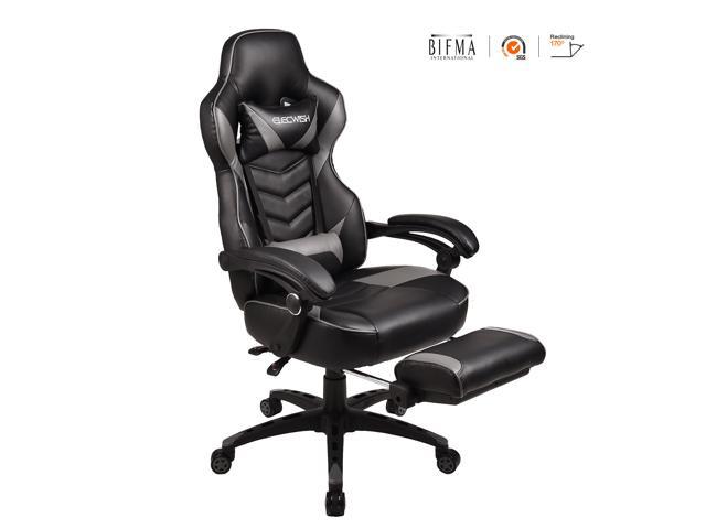 Elecwish Video Game Chair High Back Pu Leather Racing Office Chair