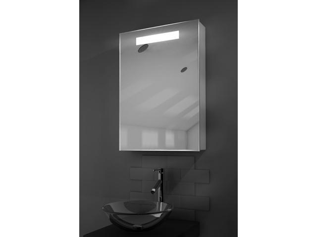 Bluetooth Rgb Audio Bathroom Mirror Cabinet With Demister Shaver Sensor K394rgbaud Newegg Com