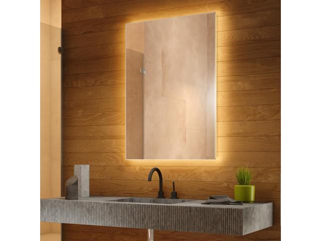 Diamond X Sabra Rgb Backlit Bathroom Mirror With Bluetooth Audio Sabra Rgb Backlit Bathroom Mirror