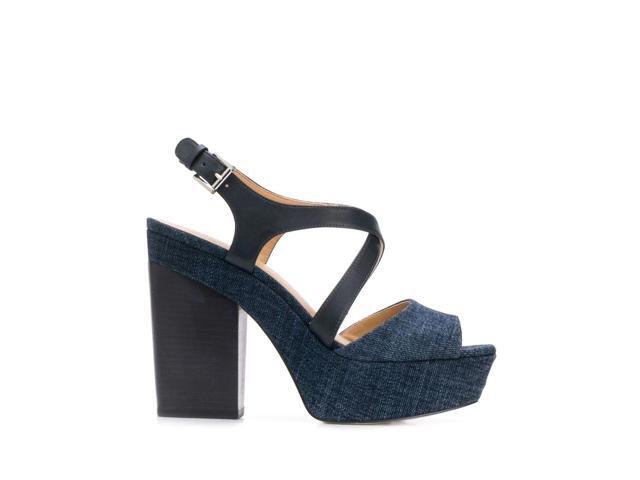 michael kors blue sandals