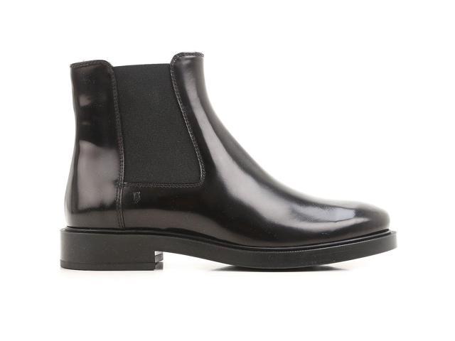tod's leather chelsea boots