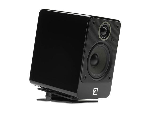Pair Large SoundXtra Universal Desktop Speaker Stand Black 