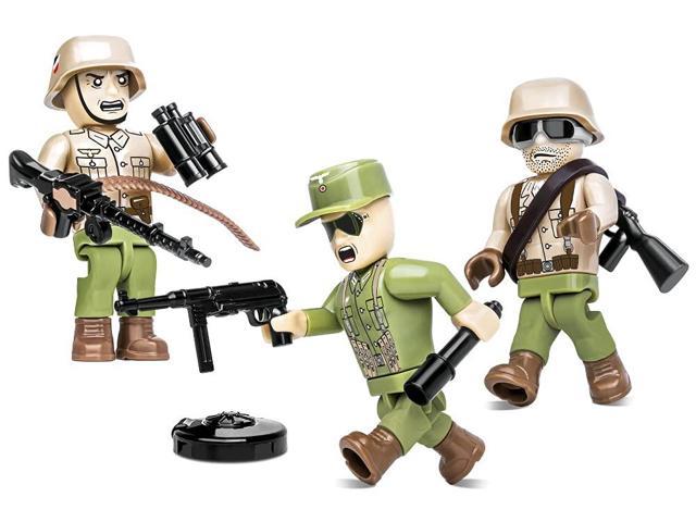 COBI TOYS World War II German Army Afrika Korps WW2 Soldier Figures ...