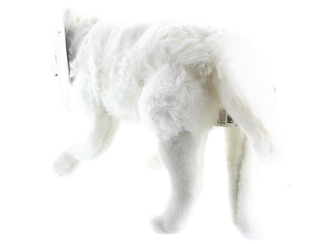 ghost direwolf plush