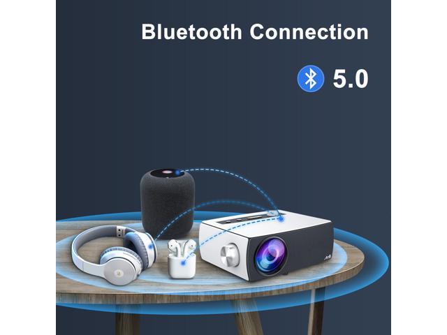 Portable 5G WiFi Bluetooth Projector 