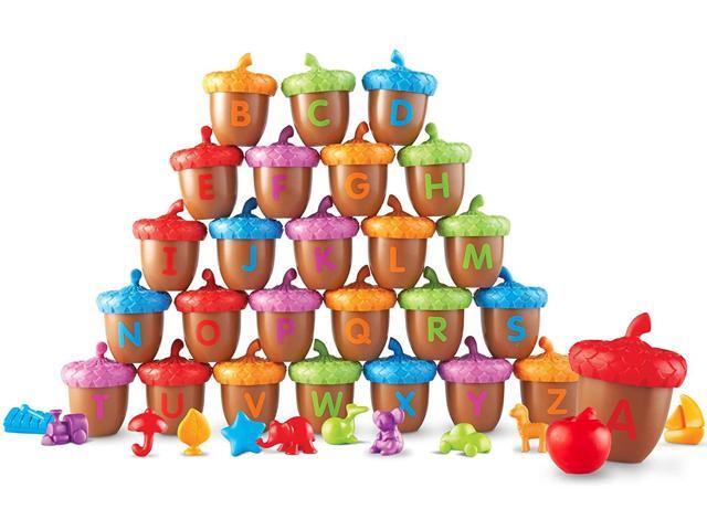 Learning Resources Learning Essentials Alphabet Acorns Activity Set ...