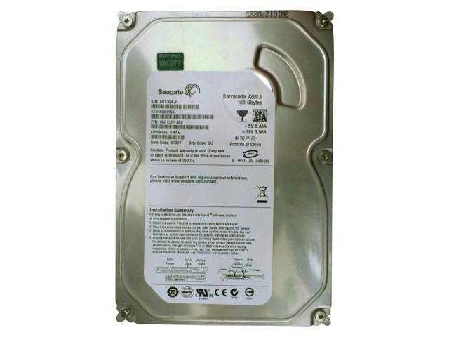 Refurbished Te Stas P N 9cc132 302 F W 3 e 160gb Wu Newegg Com