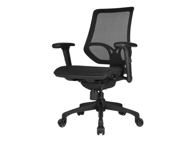 Workpro 1000 Mesh Multifunction Ergonomic Mid Back Task Chair Black Newegg Com