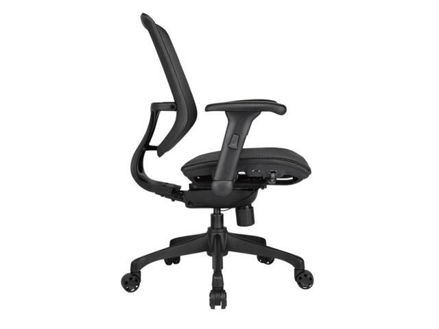 Workpro 1000 Mesh Multifunction Ergonomic Mid Back Task Chair Black Newegg Com