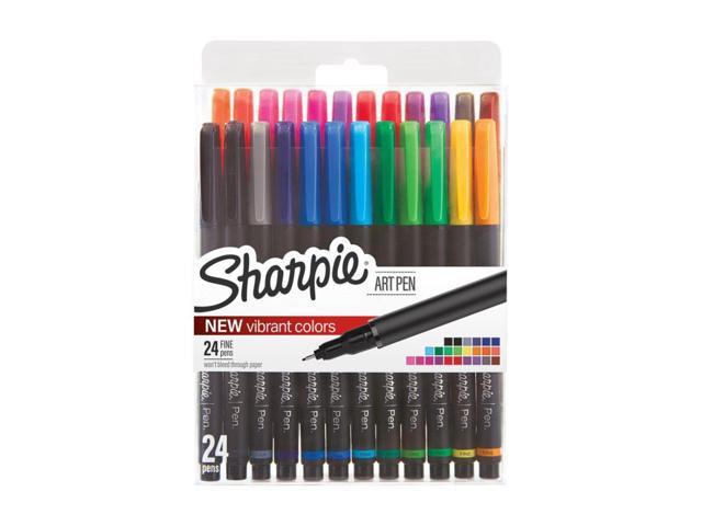 Sharpie Art Pens, Fine Point, Assorted Colors, 24 Count (1983967)