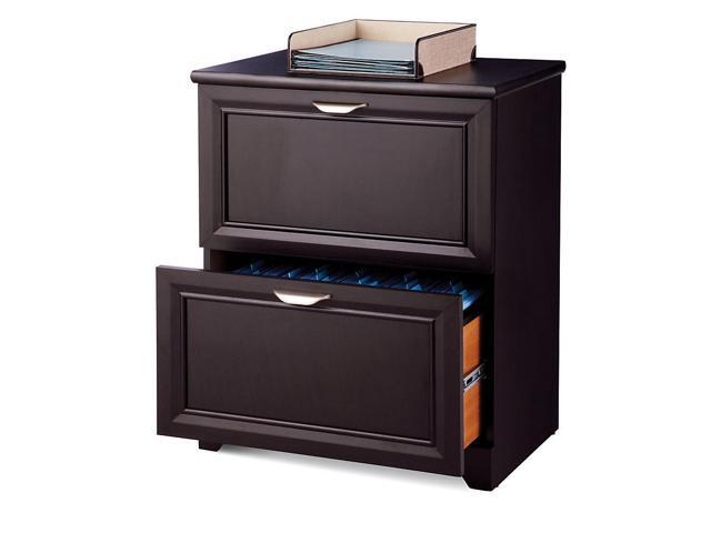 Realspace Magellan 24 W 2 Drawer Lateral File Cabinet Espresso