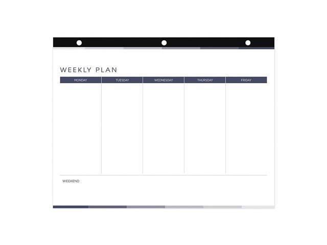 Blueline Coloring Weekly Desk Pad Calendar 11 X 8 1 2 Newegg Com