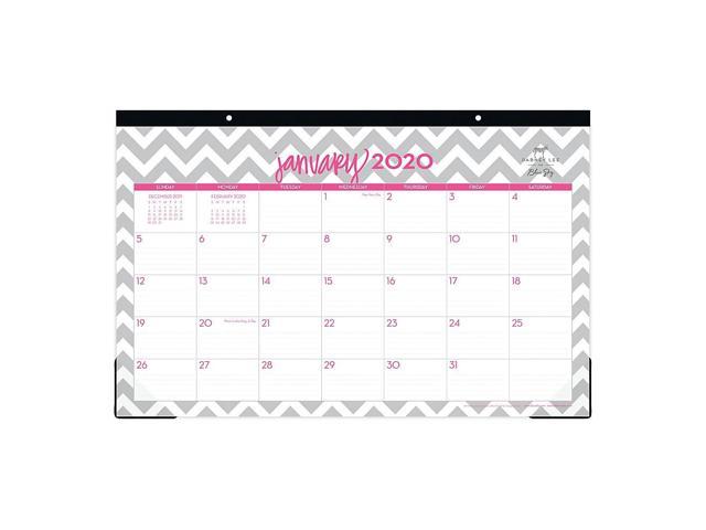 Blue Sky Dabney Lee Ollie Monthly Desk Pad 17 X 11 Chevron