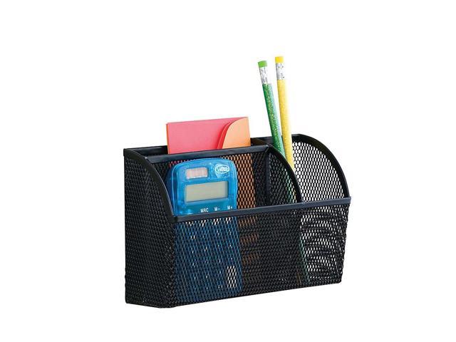 Neat Life Mesh Magnet Organizer 3 Compartments Large Black
