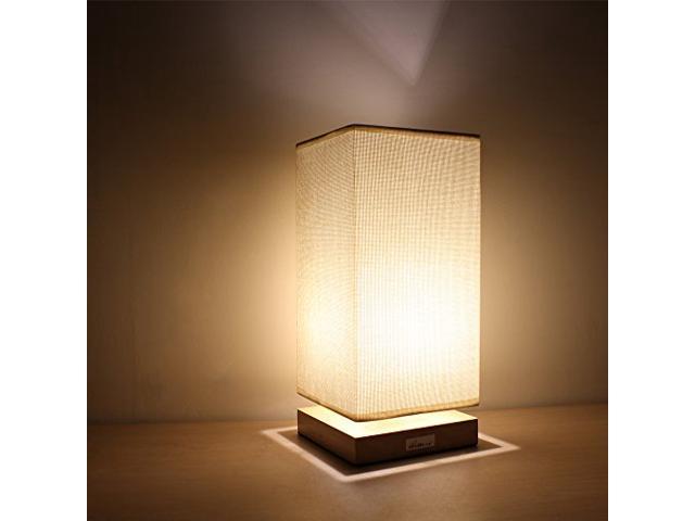 Haitral Japanese Style Table Lamp Reading Lamp For Bed Room Night