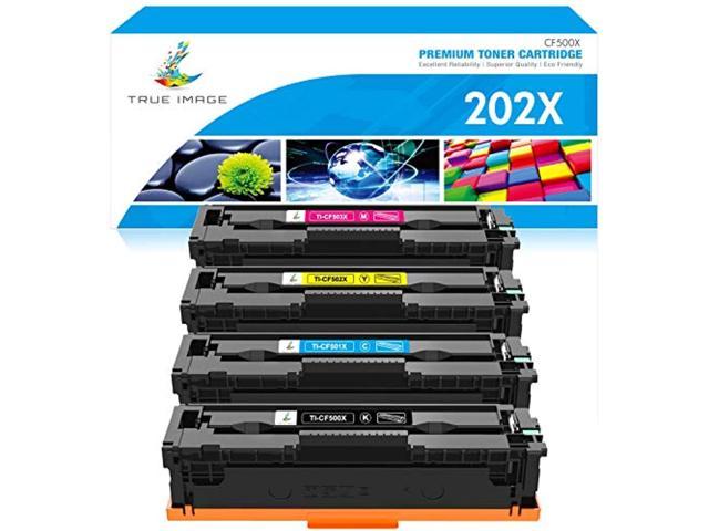 true image compatible toner cartridge replacement for hp 202x cf500x cf500a 202a hp color laserjet pro mfp m281fdw m281cdw m254