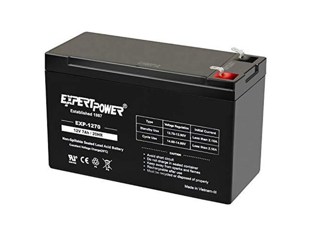 Expertpower 12v 7 Amp Exp1270 Rechargeable Lead Acid Battery Neweggca 1404