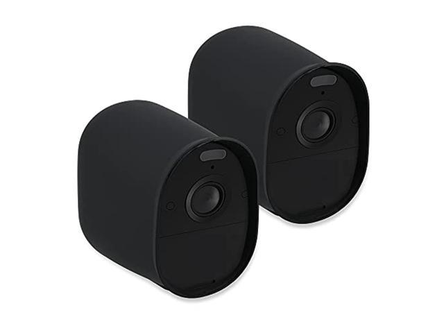 Silicone Security Camera Case Outdoor CCTV Protective Cover kwmobile 2x Skin for Arlo Ultra Black 