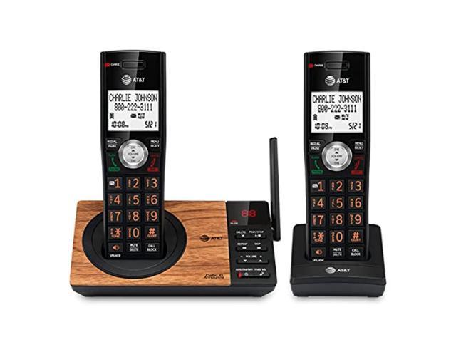 Fixed Home Landline Color : White Office Digital Cordless Phone Cordless Home Bluetooth Phone with Basic Call Blocking and Answering Machine 
