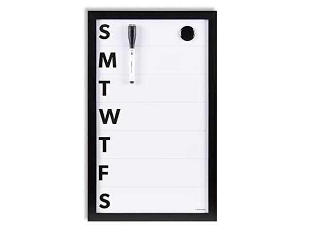 60*40cm Magnetic Dry-Erase Whiteboard With Marker & Eraser & 2pcs Magnets Set 