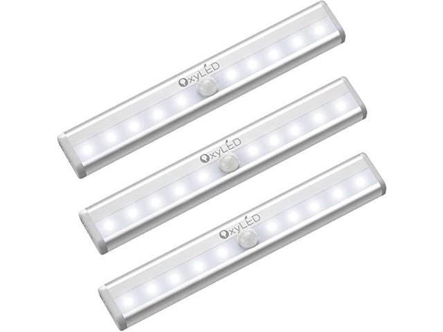 Sensor Wardrobe Light LED Closet Light Stick On Anywhere OxyLED 10 LED 3 Packs 
